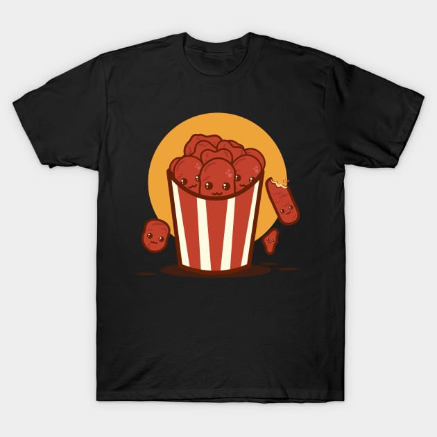 Chicken nugget shirt hot sale
